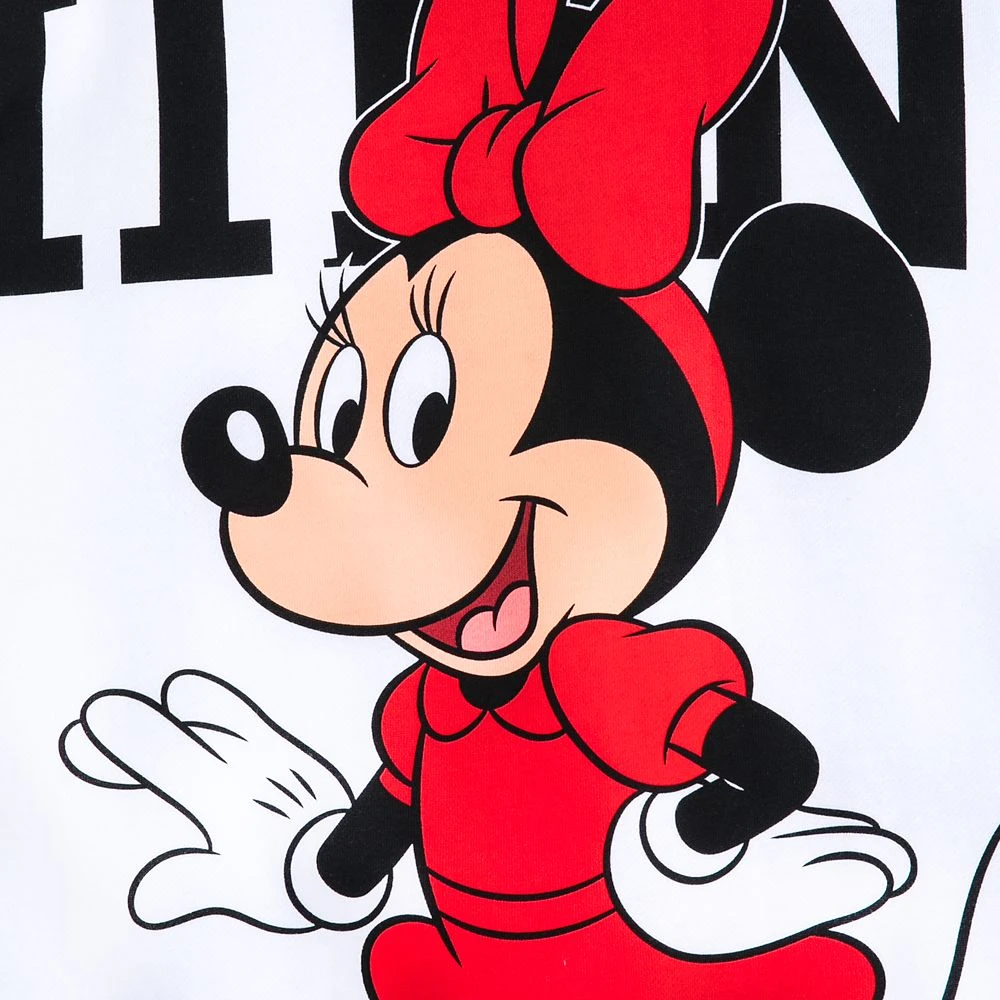 Disney Minnie Mouse Back To Front Pullover Sweatshirt For Women - Image 4