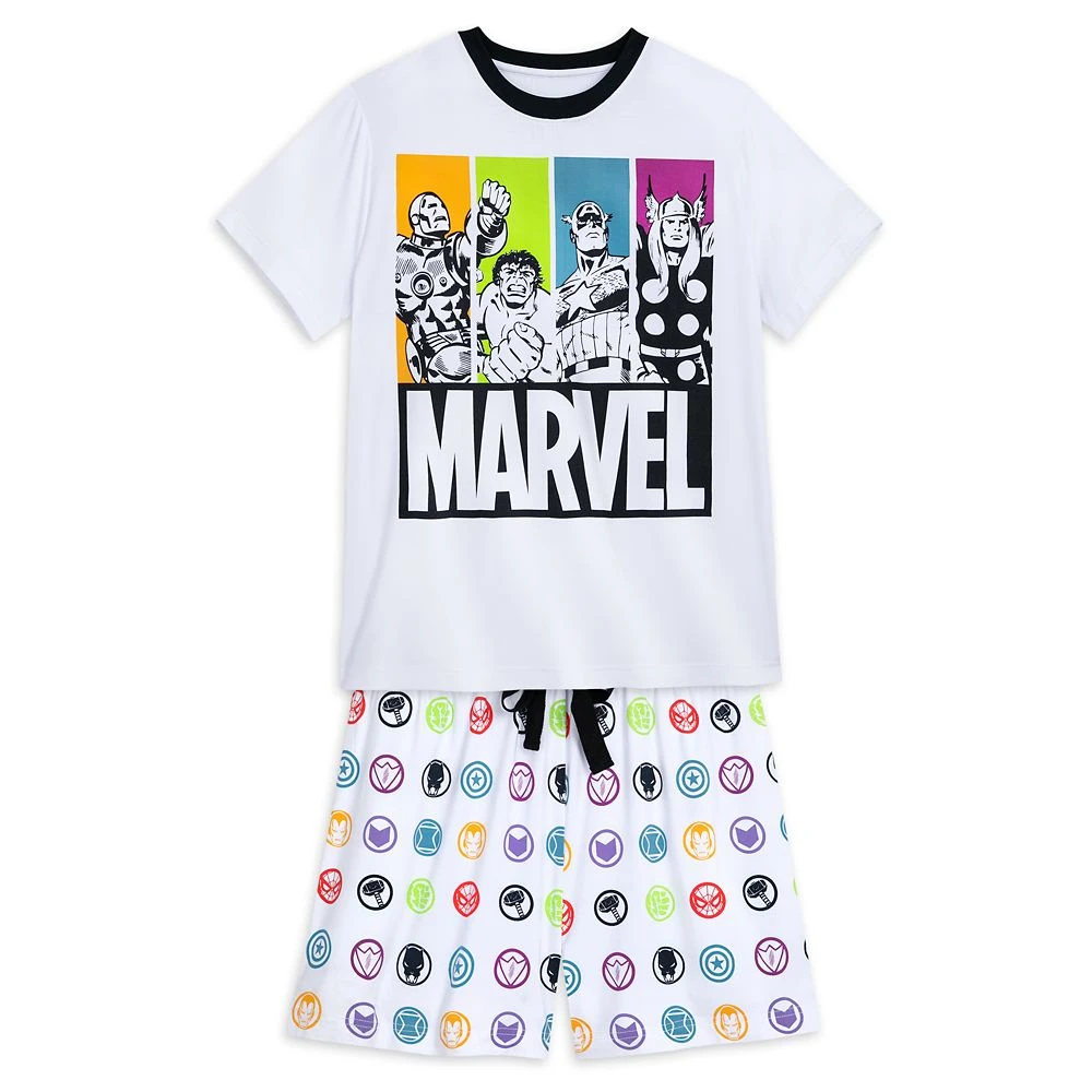 Disney Marvel Short Sleep Set For Women