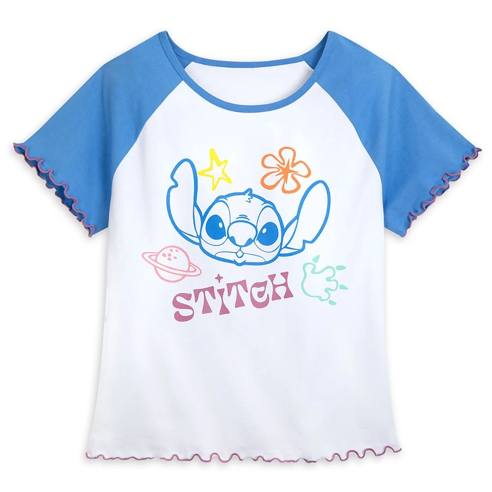 Disney Stitch Short Sleep Set For Women - Image 3