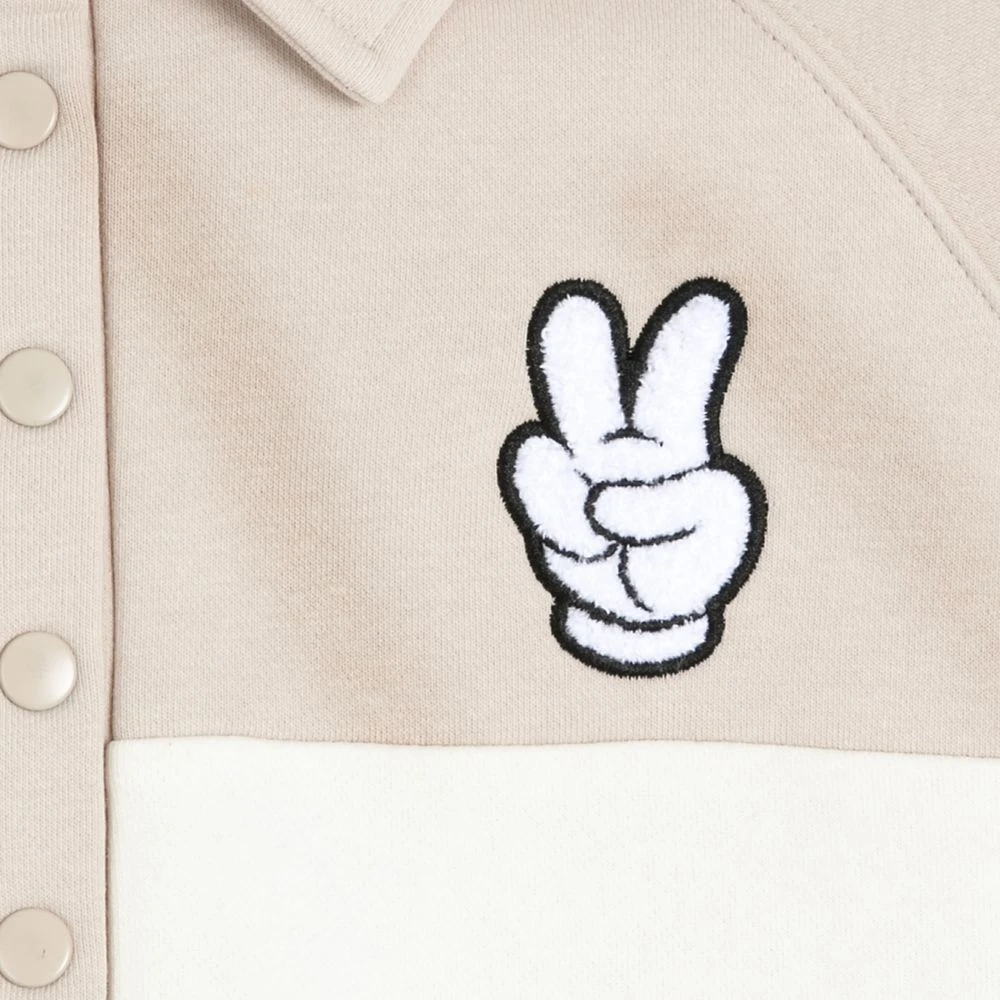 Disney Mickey Mouse Peace Sign Sweatshirt For Women - Image 5