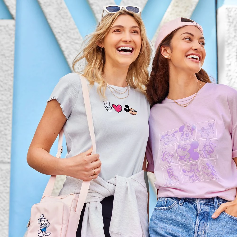 Disney Mickey Mouse And Friends Fashion T-Shirt For Women - Image 4