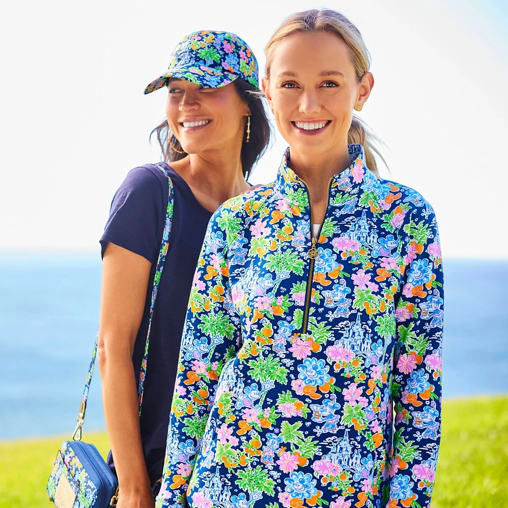 Mickey And Minnie Mouse Zip Pullover For Women By Lilly Pulitzer β Disney Parks - Image 8