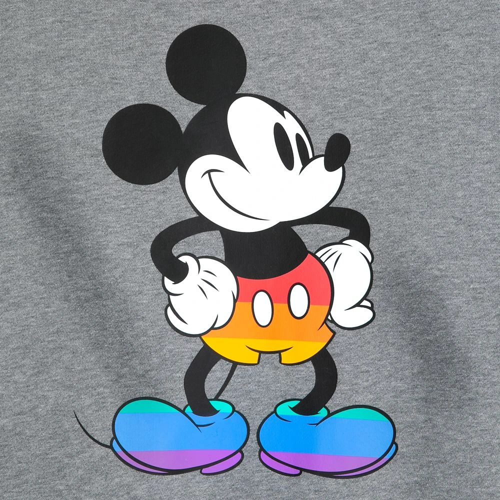 Mickey Mouse Pullover Sweatshirt For Adults β Disney Pride Collection - Image 4