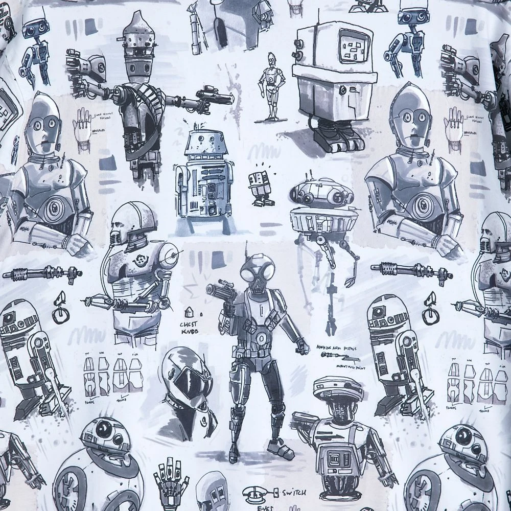 Disney Star Wars Droids Performance Pullover Hoodie For Adults By RSVLTS - Image 4