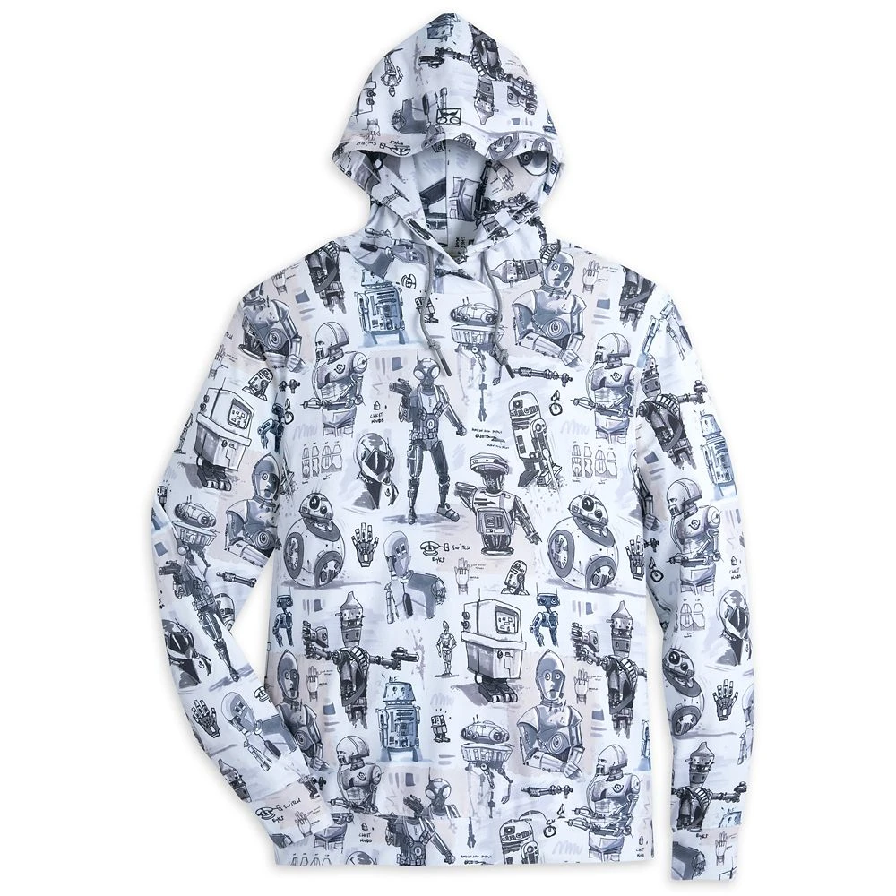 Disney Star Wars Droids Performance Pullover Hoodie For Adults By RSVLTS