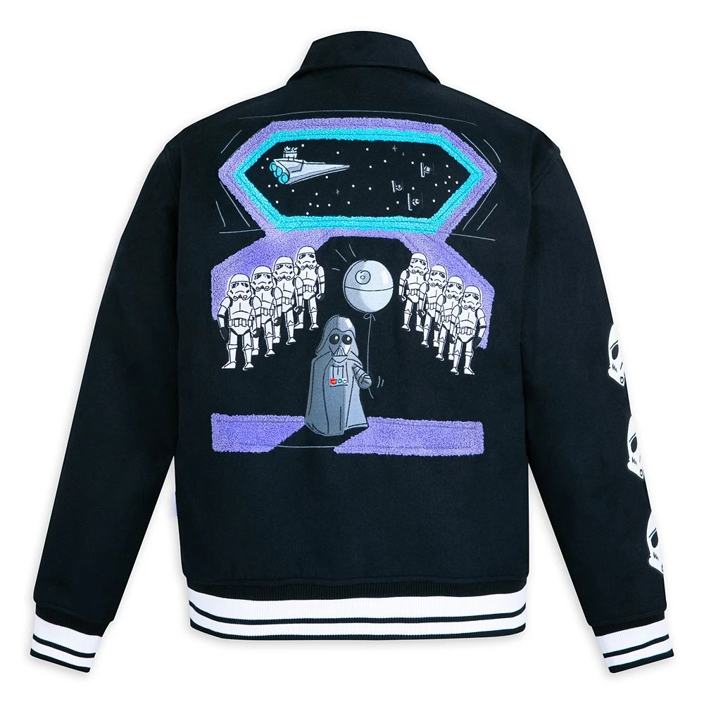 Disney Star Wars Artist Series Varsity Jacket For Adults By Will Gay - Image 2