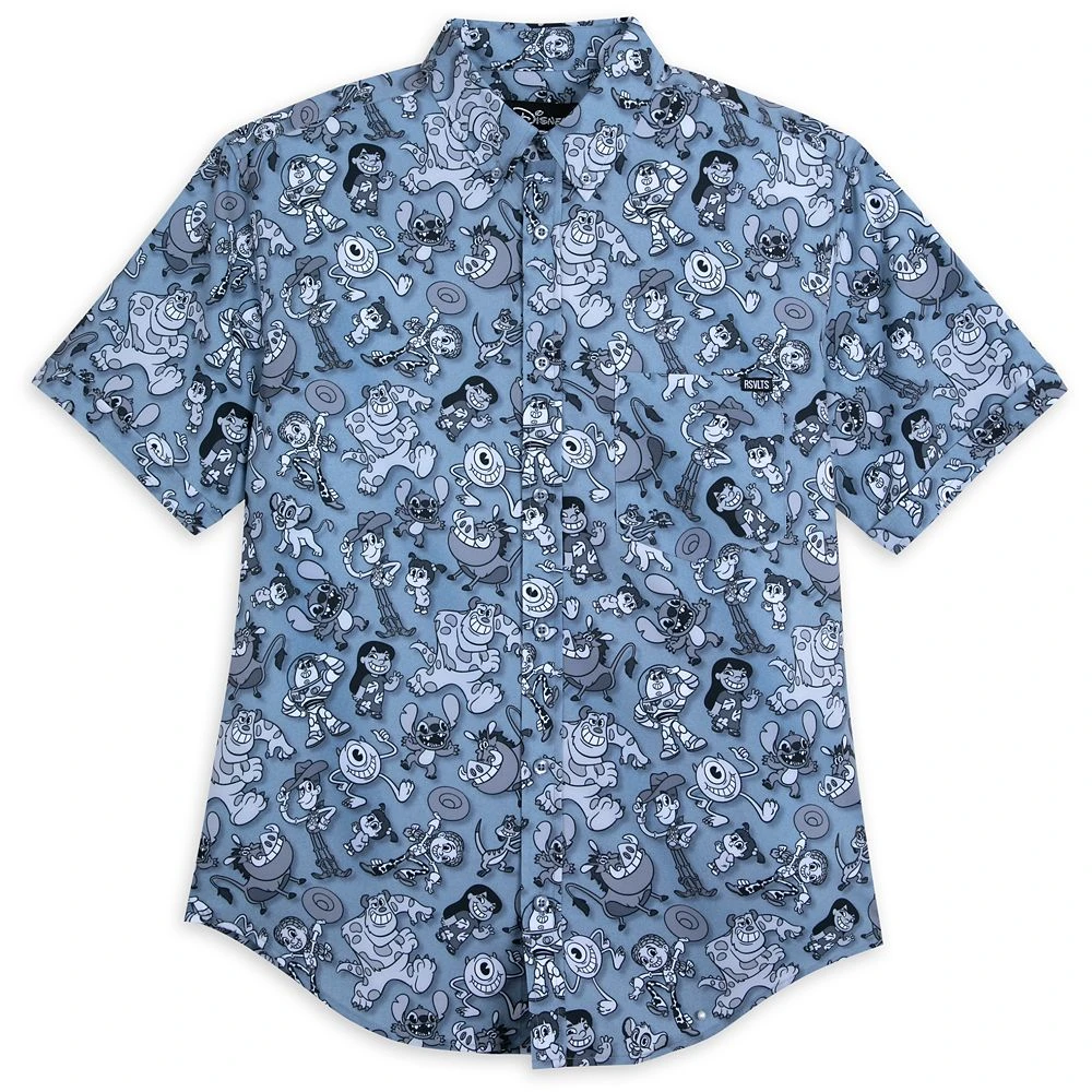 Disney And Pixar Character ''Pie-Eyed Party'' Shirt For Adults By RSVLTS