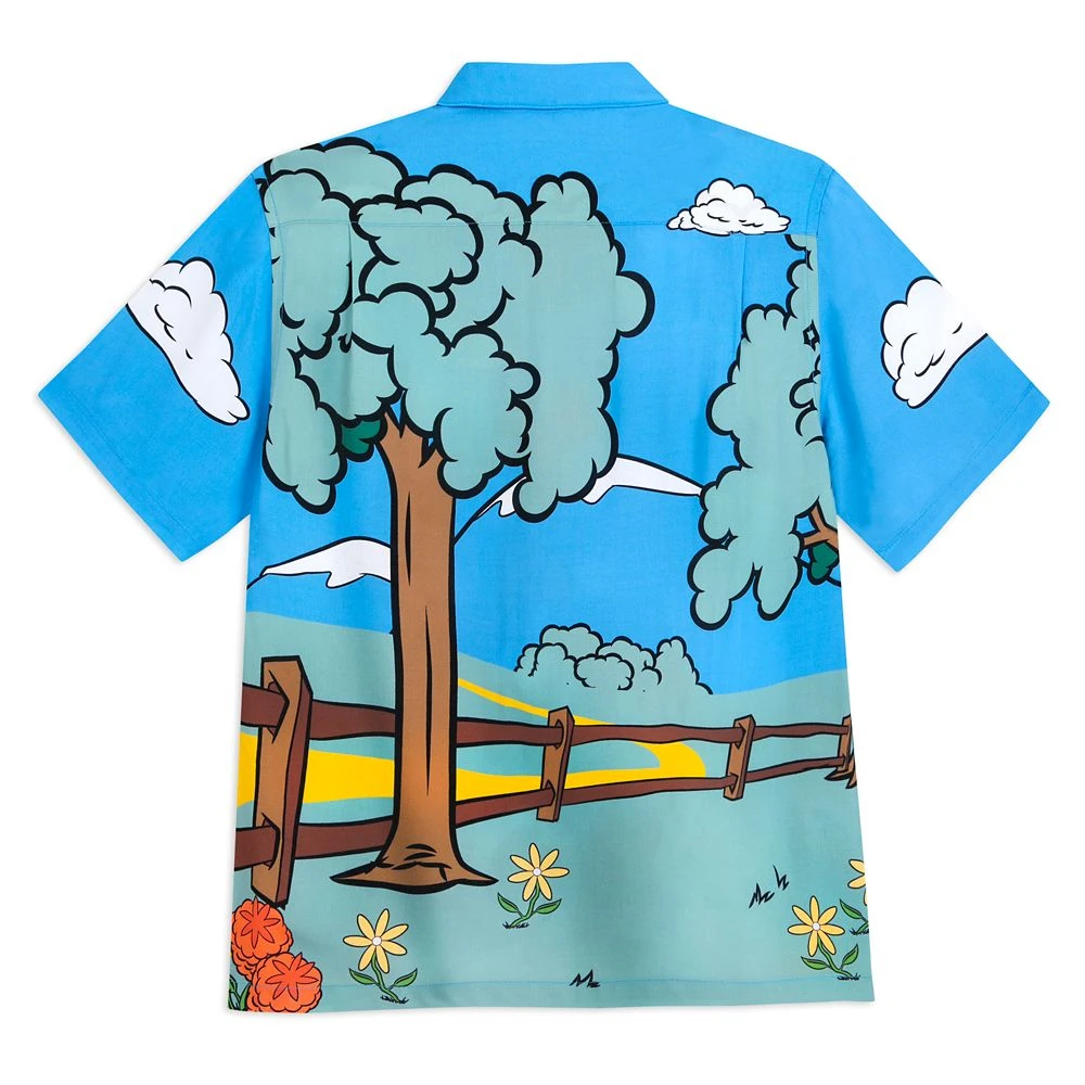 Disney Mickey Mouse And Friends Woven Shirt For Adults β Mickey & Co. - Image 3