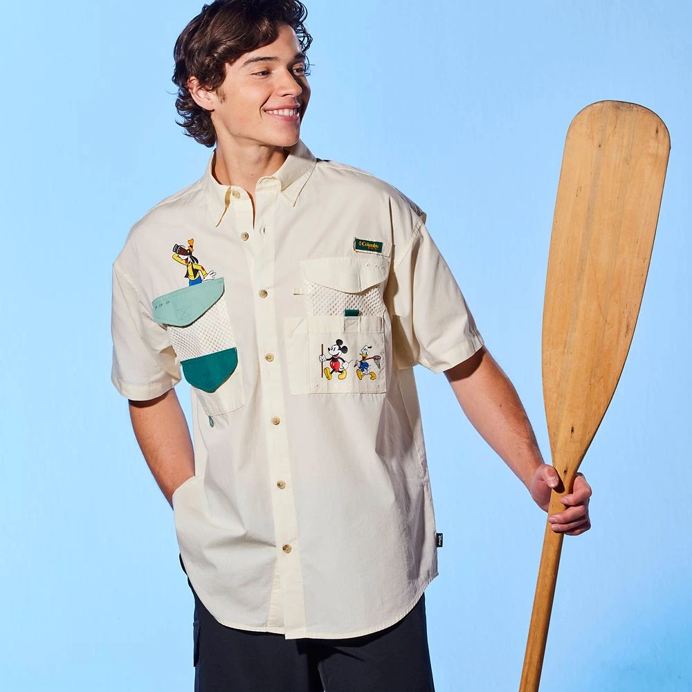 Disney Mickey Mouse And Friends Camp Shirt For Men By Columbia β Mickey & Co. - Image 2