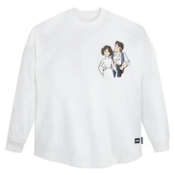 Disney Princess Leia And Han Solo ''I Love You'' Couples Spirit Jersey For Adults – Star Wars – White