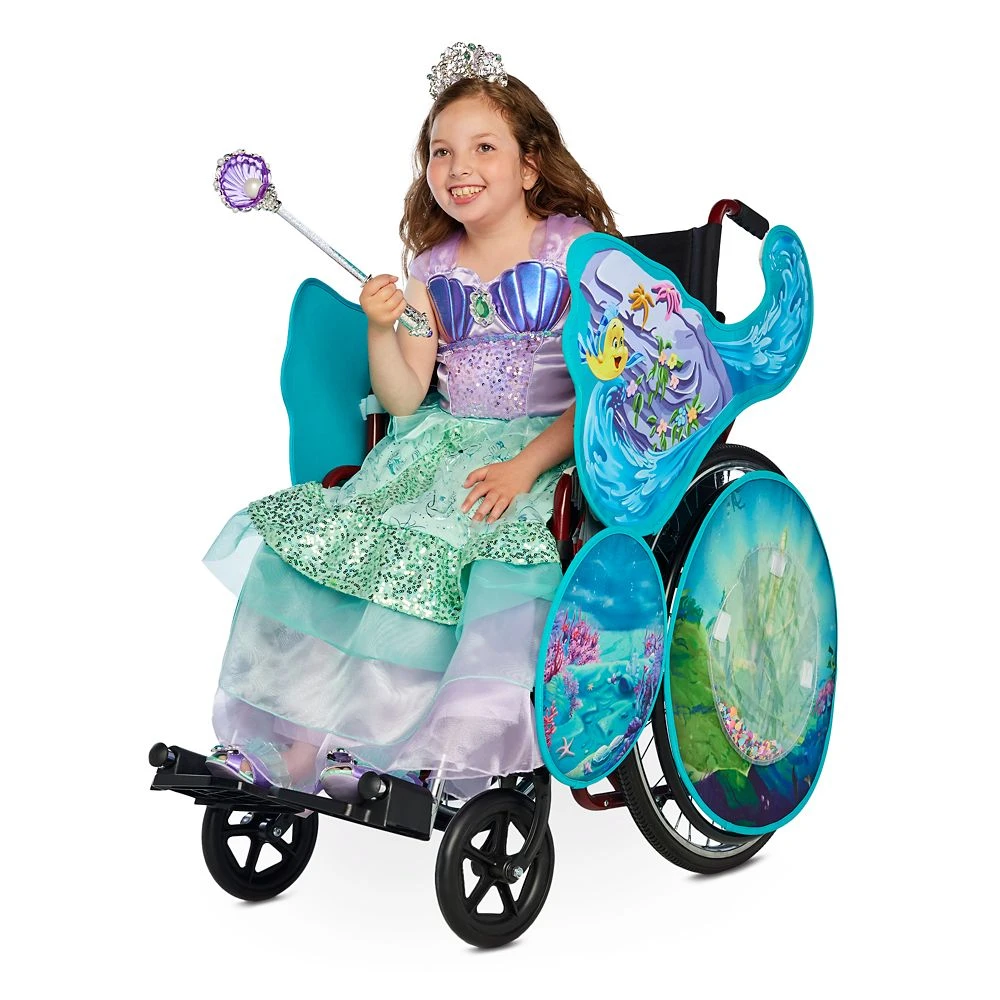Disney The Little Mermaid Adaptive Wheelchair Wrap - Image 2