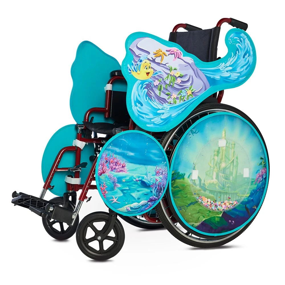 Disney The Little Mermaid Adaptive Wheelchair Wrap