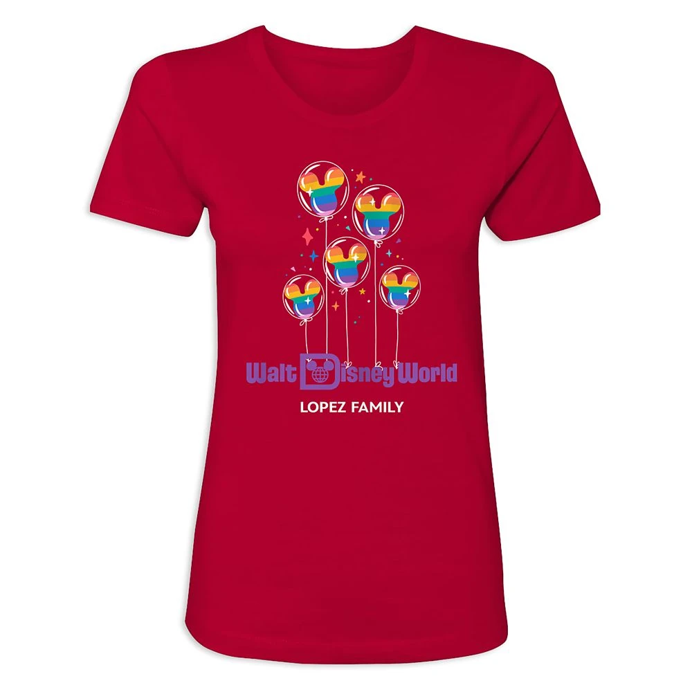 Women's Walt Disney World Mickey Mouse Balloon T-Shirt β Customized - Image 6
