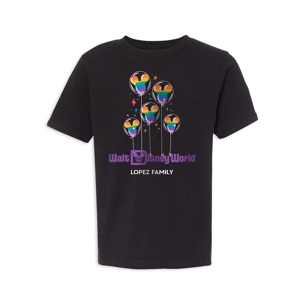 Kids' Walt Disney World Mickey Mouse Balloon T-Shirt β Customized - Image 2