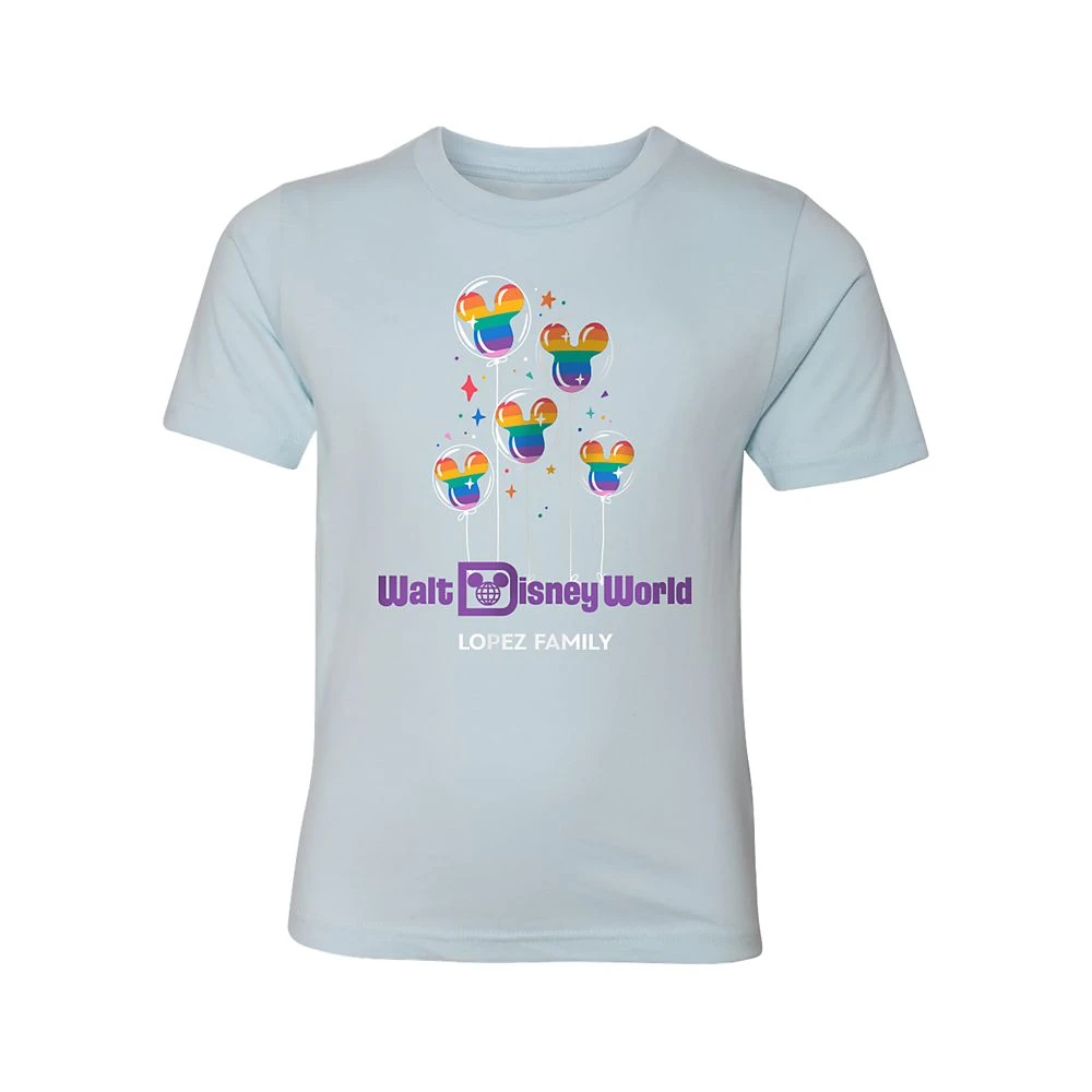 Kids' Walt Disney World Mickey Mouse Balloon T-Shirt β Customized - Image 4