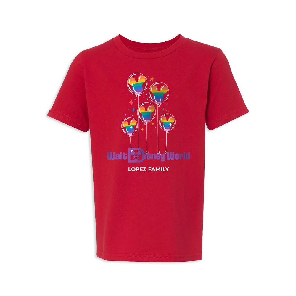 Kids' Walt Disney World Mickey Mouse Balloon T-Shirt β Customized - Image 6