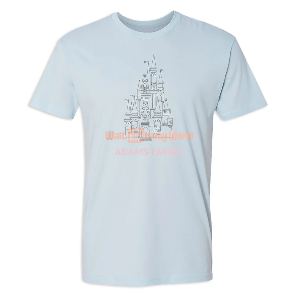 Adults' Cinderella Castle Walt Disney World T-Shirt β Customized - Image 2