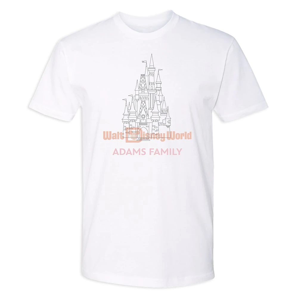 Adults' Cinderella Castle Walt Disney World T-Shirt β Customized - Image 3