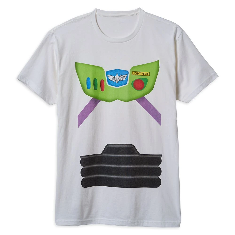 Disney Buzz Lightyear Costume T-Shirt For Adults β Toy Story