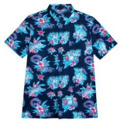 Disney Millennium Falcon And R2-D2 Woven Shirt For Adults β Star Wars