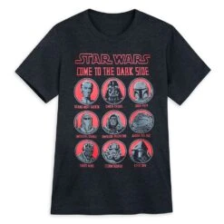 Disney Dark Side Heathered T-Shirt For Adults β Star Wars