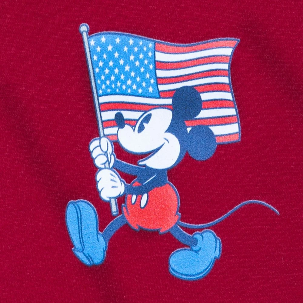 Disney Mickey Mouse Americana T-Shirt For Adults - Image 3